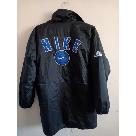 Nike basketball puffer jacket, big men's XXXL ACG, Removable linning, black EUC - Picture 4 of 7